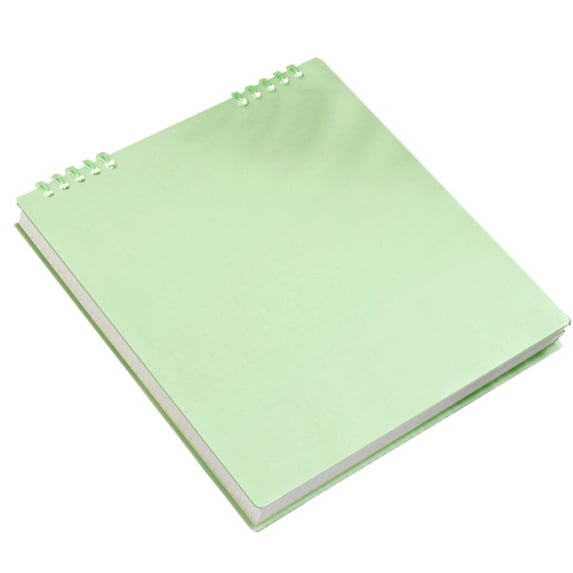 RoamHome Green Loose-Leaf Notebook with Detachable Cover - Refillable Binder for Campus, Office & Home | Thick Ink-Proof Paper, Gift-Ready Design for Youth, Teachers(Yellow, 8.3x6 Inch)
