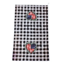 RoamHome Independence Day Kitchen Towel - 2 Pack Patriotic Platter Towels, 18x27.5 Inch Absorbent & Soft Cotton Dish Towels for Kitchen, Bathroom, BBQ - Festive July 4th Decor, Durable & Quick-Dry