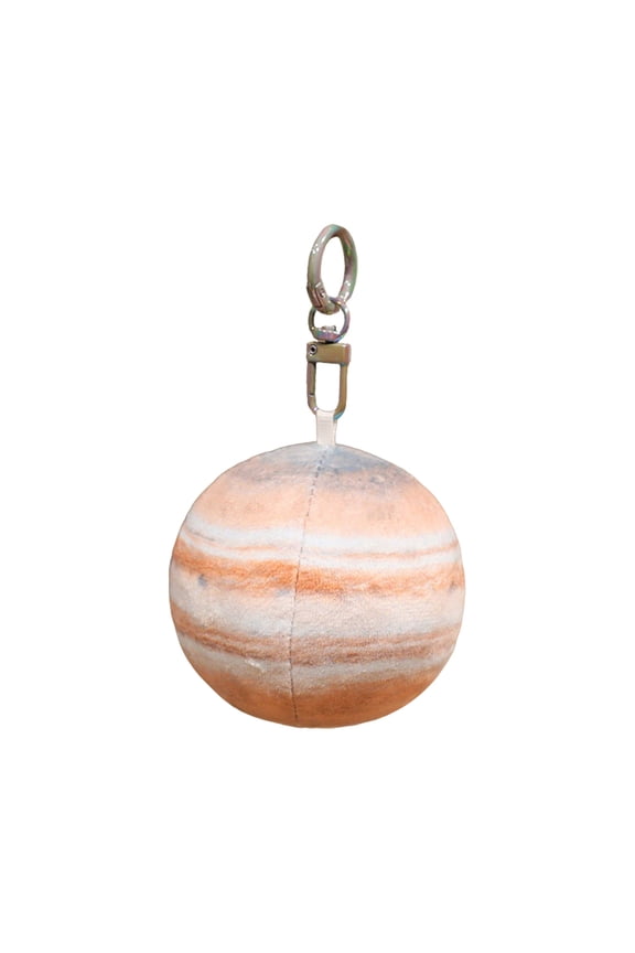 Plush Planet Keychain Set | Solar System Ornaments for Bags/Backpacks Gifts, Soft Toy Pendants, Space - Themed Decor, Realistic Universe Key Rings