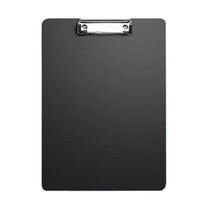 RoamHome Sturdy Clipboard Folder Board - Multi-Functional Plastic Clip Writing Board with Storage Pocket for Office/School/Home, Portable Document Organizer(12.4x9in, 5 Colors)