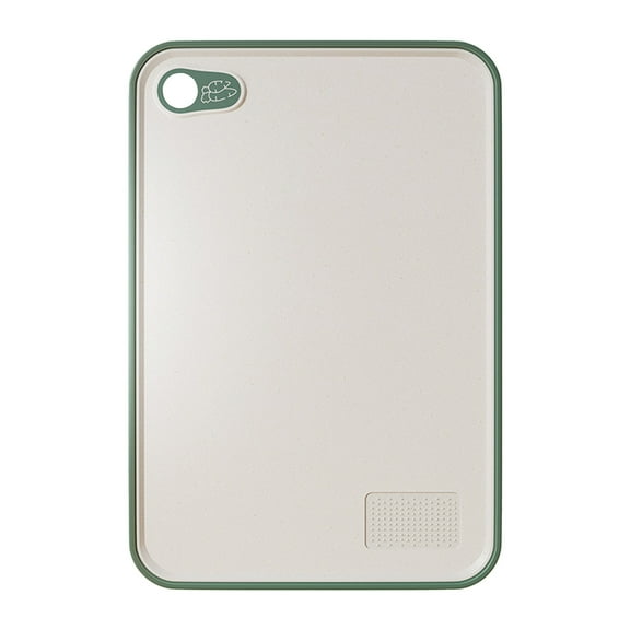 RoamHome Thickened Antispill Cutting Board - Dual-Sided Non-Slip Chopping Board with Juice Groove, Wheat Straw Plastic for Home & Outdoor (14x10in), Dishwasher Safe Kitchen Mat for Camping