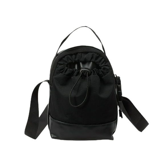 RoamHome Women's Canvas Crossbody Bag - Lightweight (0.26lb) Small Square Shoulder Bag - Adjustable Strap for Travel & Commuting - Handheld or Crossbody Carry (10x5.5in)