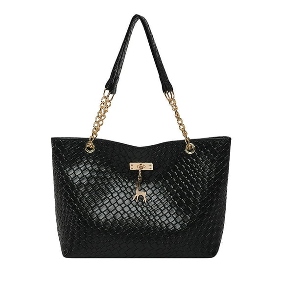 RoamHome Women's Shoulder Bag - Large Capacity Vintage Leather Tote - Retro Crossbody Purse with Advanced Texture for Work, Travel & Shopping - Fashion Handbag (10.6x8.5in)