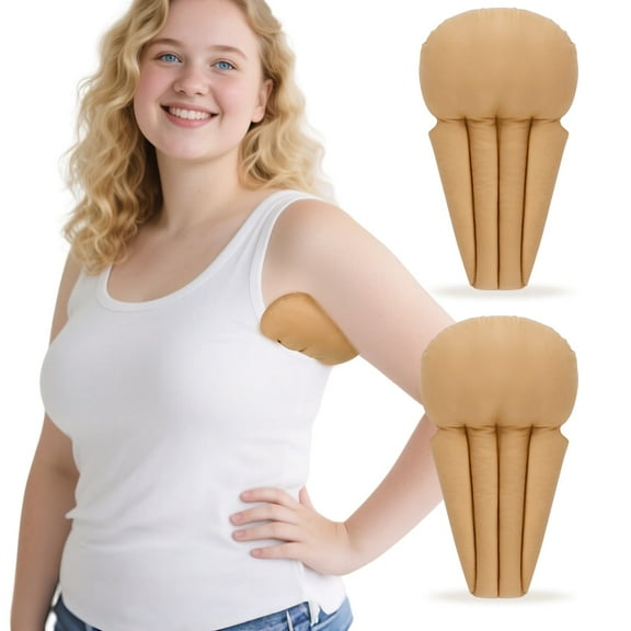 RoamReady Lymphedema Axilla Pillow, Large Mastectomy Pillows Post Op Cotton Lymphectomy Recovery Supplies for Armpit Pain Relief, Brown, 2Pcs, Suitable for Adults