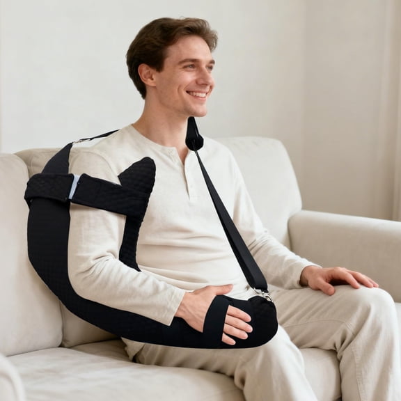 RoamReady Rotator Cuff Pillow, Shoulder & Arm Support Pillow for Post Surgery and Side Sleeping
