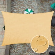 RoamRider 420D Waterproof Sun Shade Sail UV Blocking Canopy for Outdoor Patio Garden Yard