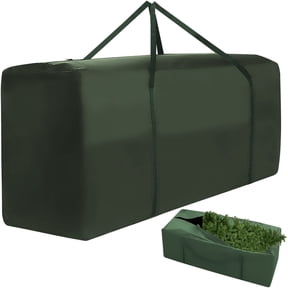 ASTRAEA Large Christmas Tree Bag, Heavy Duty Xmas Tree Storage Box with Durable Zipper & Handles, Fits UP to 9 Ft Artificial Trees, Green