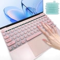 thumbnail image 1 of ASTRAEA Keyboard Cover for Long Nails, Silicone Raised Keyboard Cover Compatible with MacBook Pro 13 2020-2023 for Office & Study Use (Pink), 1 of 8