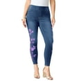 thumbnail image 1 of Roaman's Women's Plus Size 360° Stretch Jegging, 1 of 6