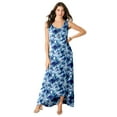 thumbnail image 1 of Roaman's Women's Plus Size A-Line Maxi Dress, 1 of 4