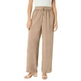 thumbnail image 1 of Roaman's Women's Plus Size Acid Wash Pants, 1 of 4