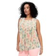 thumbnail image 1 of Roaman's Women's Plus Size Angel Chiffon Blouse, 1 of 6
