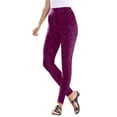 thumbnail image 1 of Roaman's Women's Plus Size Ankle-Length Essential Stretch Legging, 1 of 6