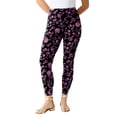 thumbnail image 1 of Roaman's Women's Plus Size Ankle Length Essential Stretch Legging, 1 of 5