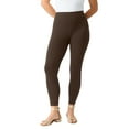 thumbnail image 1 of Roaman's Women's Plus Size Ankle Length Essential Stretch Legging, 1 of 5