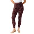 thumbnail image 1 of Roaman's Women's Plus Size Essential Stretch Ankle Length Pull-On Legging, 1 of 6