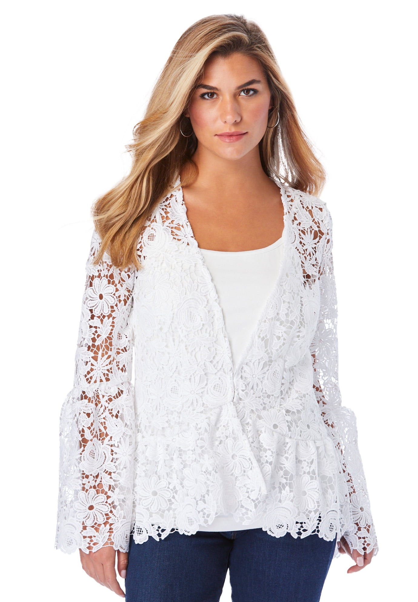 【新品】acka lace sleeve jacket Acka lace sleeve jacket