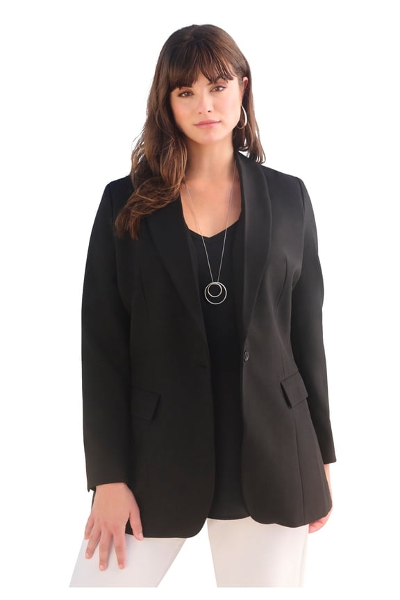 Women's Plus Size Bendover Blazer