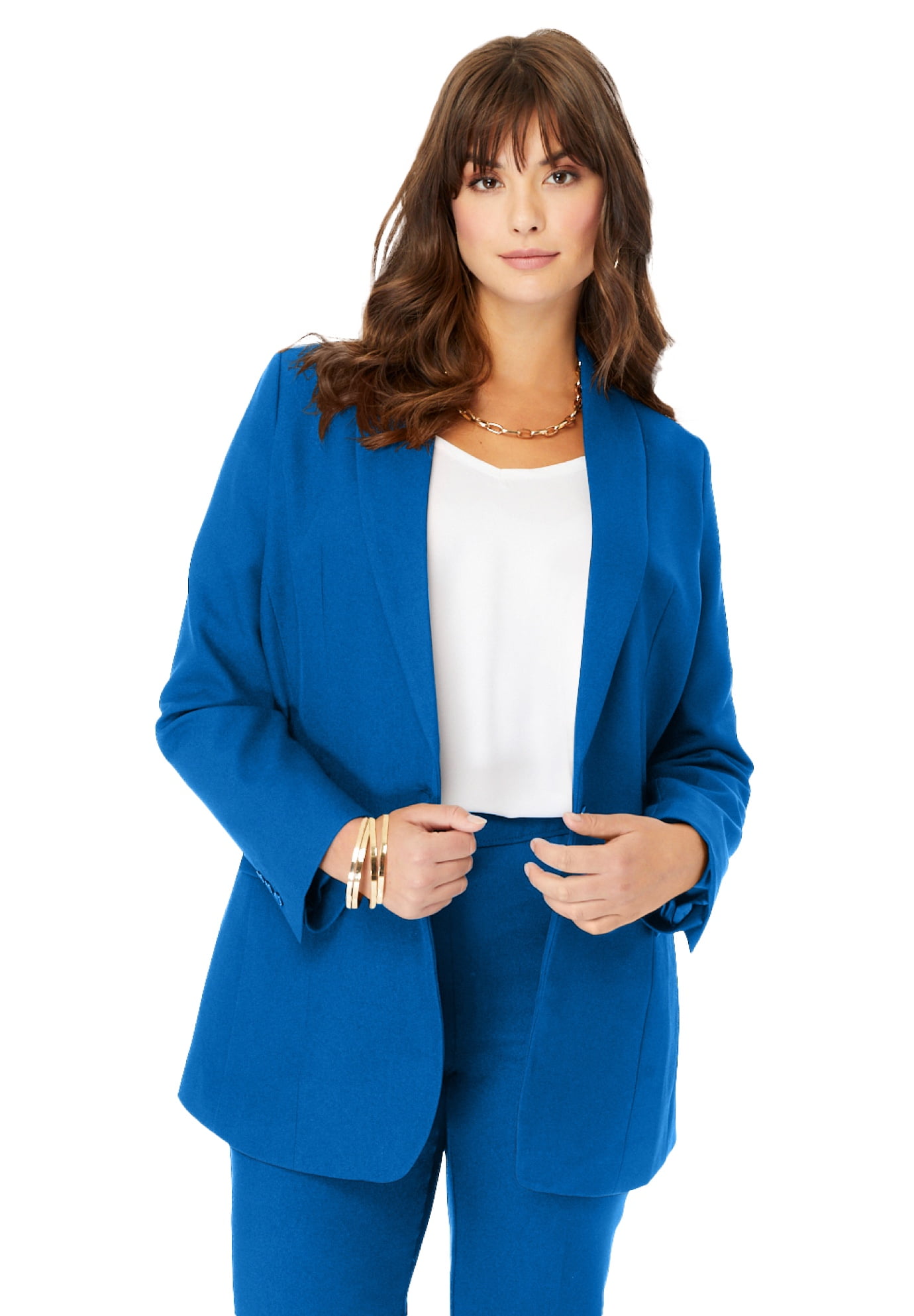 Women's Plus Size Bendover Blazer