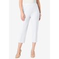 thumbnail image 1 of Roaman's Women's Plus Size Bend Over Capri Pant, 1 of 4