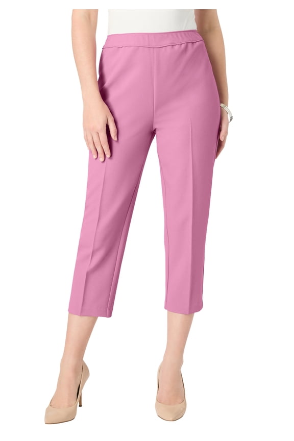 Women's Plus Size Bend Over Capri Pant