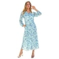 thumbnail image 1 of Roaman's Women's Plus Size Boho Maxi Dress, 1 of 1