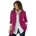 thumbnail image 1 of Roaman's Women's Plus Size Relaxed Boyfriend Blazer, 1 of 6