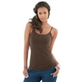 thumbnail image 1 of Roaman's Women's Plus Size Cami With Built-In Bra And Adjustable Straps, 1 of 5