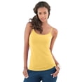 thumbnail image 1 of Roaman's Women's Plus Size Cami With Built-In Bra And Adjustable Straps, 1 of 4