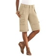 Roaman's Women's Plus Size Cargo Shorts Shorts