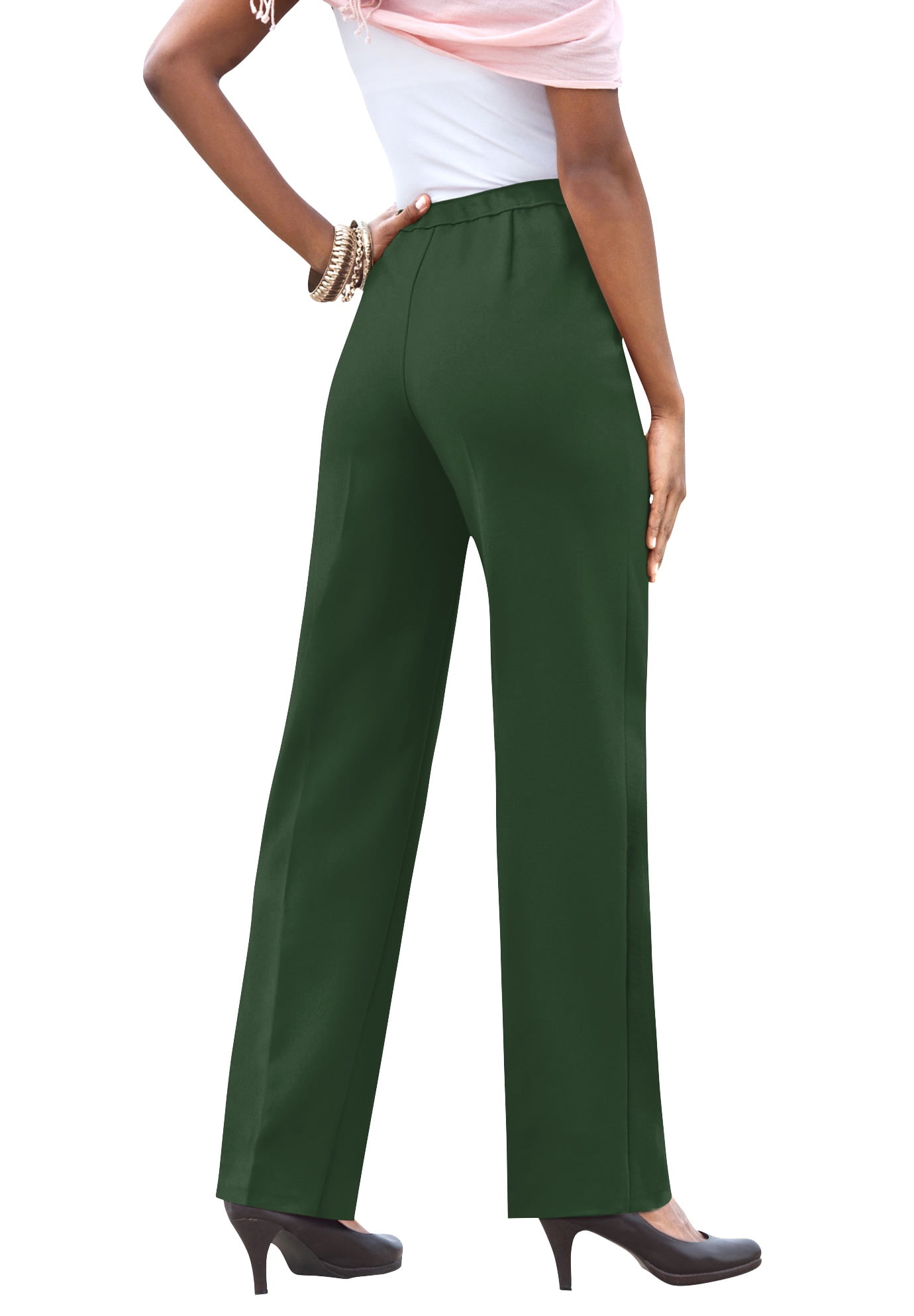 Bend over top pants with pockets