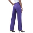 thumbnail image 1 of Roaman's Women's Plus Size Classic Bend Over Pant, 1 of 5
