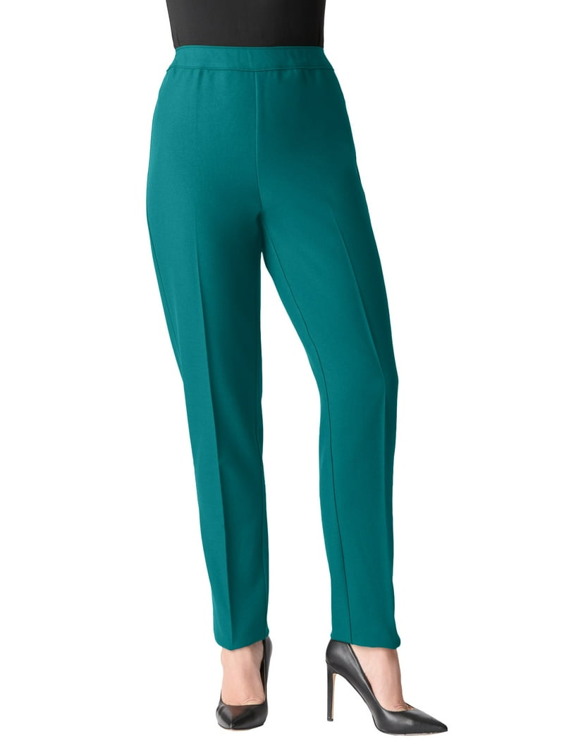 Roaman's Women's Plus Size Classic Bend Over Pant - Walmart.com