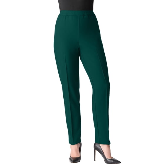 Roaman's Women's Plus Size Classic Bend Over Pant