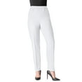 thumbnail image 1 of Roaman's Women's Plus Size Classic Bend Over Pant, 1 of 5
