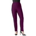 thumbnail image 1 of Roaman's Women's Plus Size Classic Bend Over Pant, 1 of 5