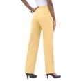 thumbnail image 1 of Roaman's Women's Plus Size Classic Bend Over Pant, 1 of 6