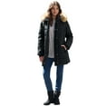thumbnail image 1 of Roaman's Women's Plus Size Classic Length Puffer Coat, 1 of 6