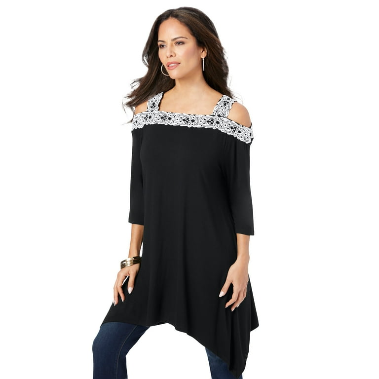 Cold shoulder hotsell handkerchief top