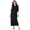 thumbnail image 1 of Roaman's Women's Plus Size Collared Button Front Dress, 1 of 4