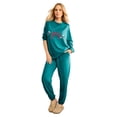 thumbnail image 1 of Roaman's Women's Plus Size Comfort+ Fleece Printed Sweatshirt, 1 of 3