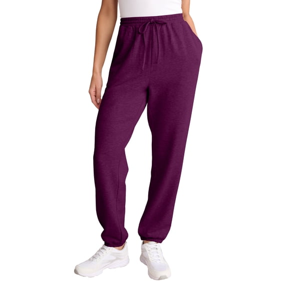 Roaman's Women's Plus Size Comfort+ Fleece Slim Leg Jogger
