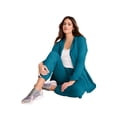 thumbnail image 1 of Roaman's Women's Plus Size Comfort+ Fleece Zip Up Hoodie, 1 of 2