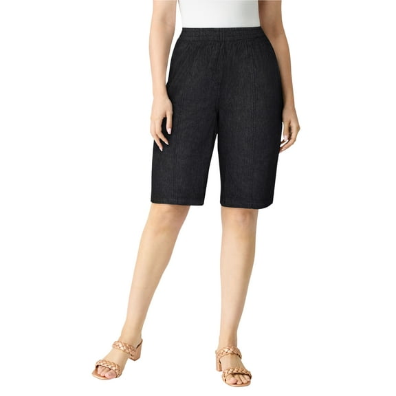 Roaman's Women's Plus Size Easy-Wear Bermuda Short