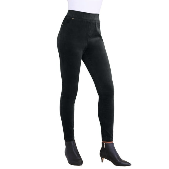 Roaman's Women's Plus Size Corduroy Legging