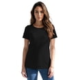 thumbnail image 1 of Roaman's Women's Plus Size Cotton Ultimate Crewneck Tee, 1 of 6