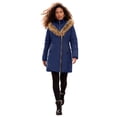 thumbnail image 1 of Roaman's Women's Plus Size Double Layer Puffer Coat, 1 of 6