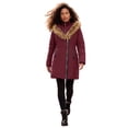 thumbnail image 1 of Roaman's Women's Plus Size Double Layer Puffer Coat, 1 of 6