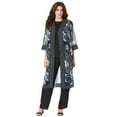 thumbnail image 1 of Roaman's Women's Plus Size Duster Pant Set, 1 of 6