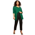 thumbnail image 1 of Roaman's Women's Plus Size Embellished Cardigan, 1 of 4